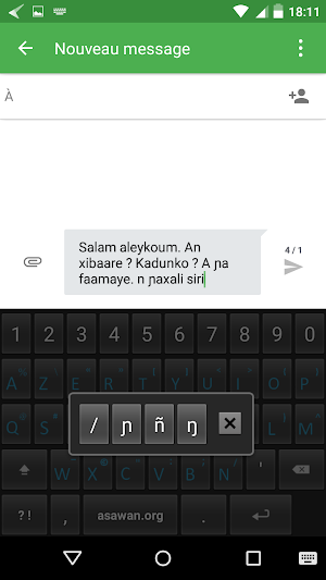 Clavier Asawan Screenshot 3