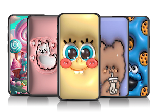 Kawaii 3D wallpaper Screenshot 1