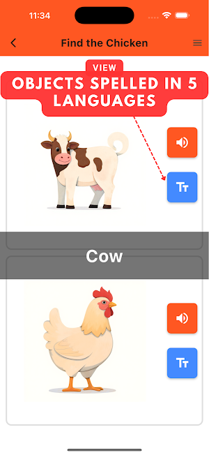 KiddieWords Screenshot 1