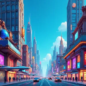 Maximalist Architecture Wall Screenshot 1