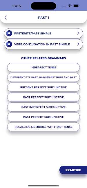 Spanish GrammarーLessons・Tests Screenshot 1