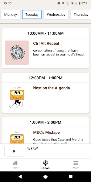 WERW Radio Screenshot 1