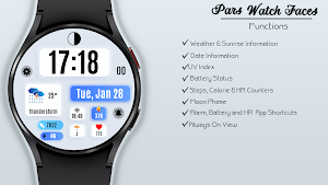 Sera Digital Watch Face Screenshot 3