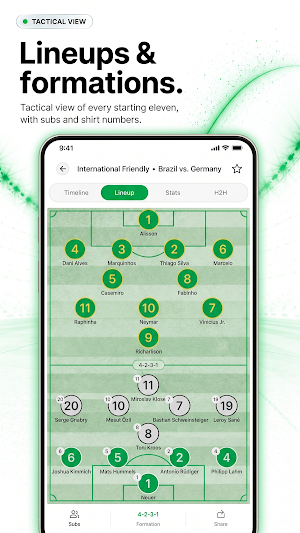 Football Match Live Scores Screenshot 2