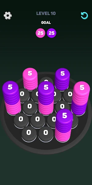 Pile Sort Screenshot 1