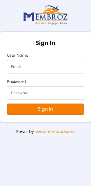 Membroz Check-In App Screenshot 3