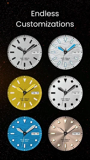 Diver Analog Watch Face: GL102 Screenshot 1
