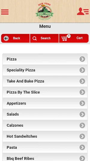 NY Pizza And Pasta Pleasanton Screenshot 3