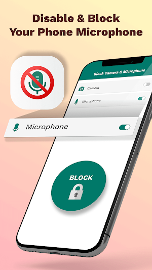 Block & Protect Mic, Camera Screenshot 2