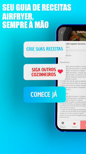 AirFryer: Gerador de Receitas Screenshot 2