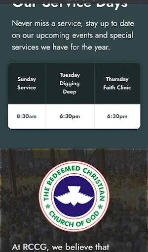 RCCG Gilgal Parish Screenshot 1