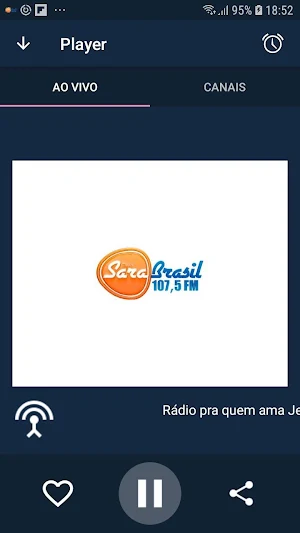 Rádio Sara Brasil FM 107.5 Screenshot 0