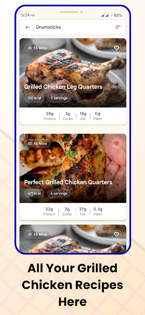 Easy Grilled Chicken Recipes Screenshot 3