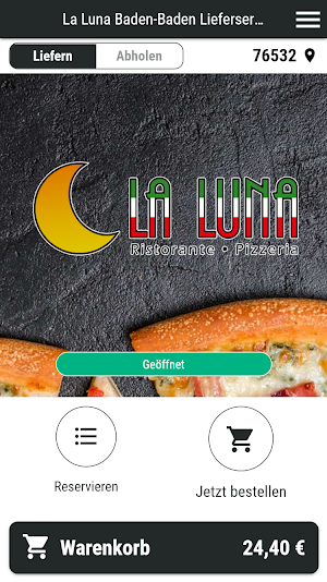 La Luna Lieferservice Screenshot 0