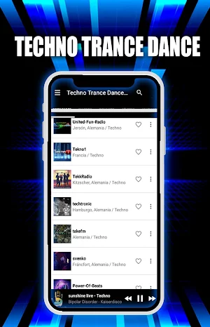 Techno Trance Dance Music Radio Screenshot 0