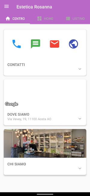 Estetica Rosanna Screenshot 1