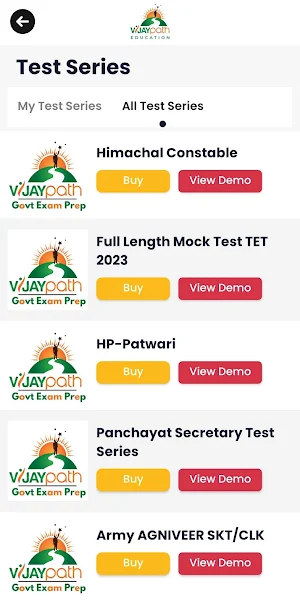 Vijaypath-All Exam Preparation Screenshot 1