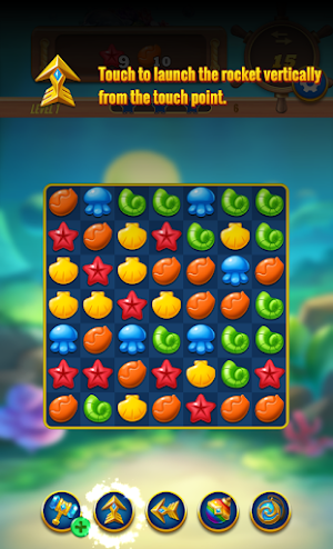 Oceanic Odyssey: The Match-3 Screenshot 3