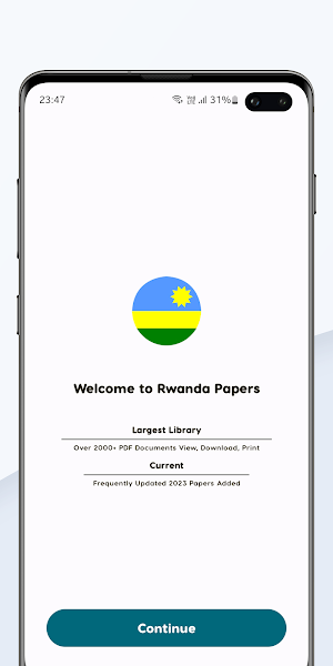 Rwanda Past Papers Screenshot 0