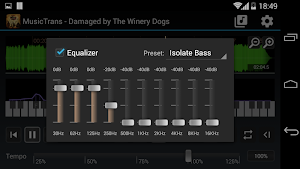 MusicTrans tool for musicians Screenshot 2