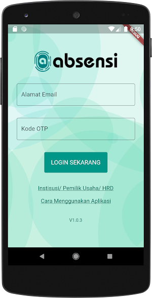 Aabsensi Screenshot 0