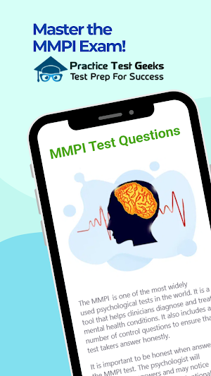 MMPI Practice Test Screenshot 0