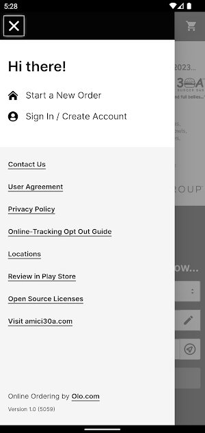 CorchisEats Screenshot 1