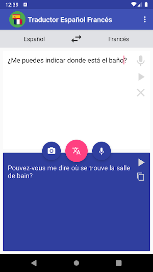 Traductor Español Frances Screenshot 0