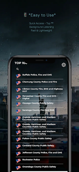 New York Police - Fire Radio Screenshot 2