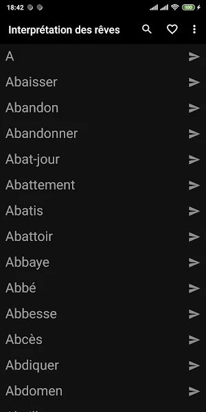 Interprétation des rêves Screenshot 3