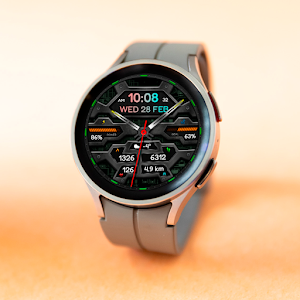 Hybrid VOLTAN v2 Watchface Screenshot 3
