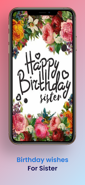Birthday wishes For Sister Screenshot 3