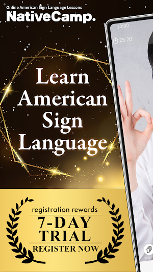 Native Camp ASL: Sign Language Screenshot 0