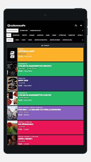 Culturoscope Screenshot 2