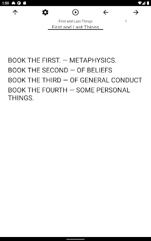 Book, First and Last Things Screenshot 2