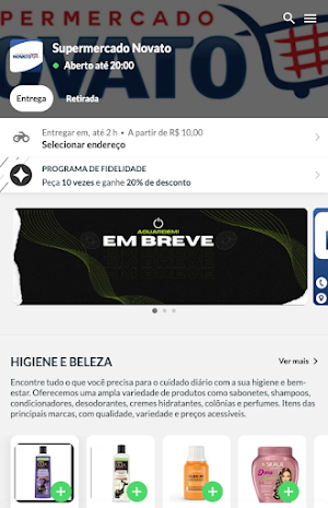 Supermercado Novato Screenshot 0