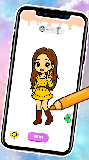 BlackPink Idol Coloring Book Screenshot 1