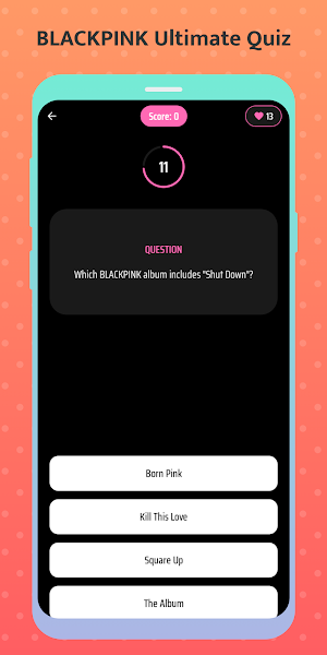 BLACKPINK Ultimate Quiz Screenshot 3