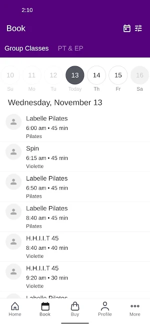 Her Health & Fitness Screenshot 1