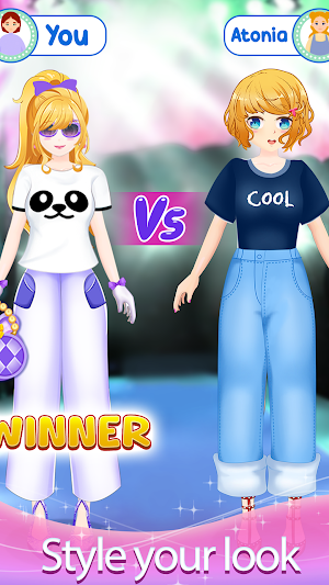 Anime dress up game Screenshot 0