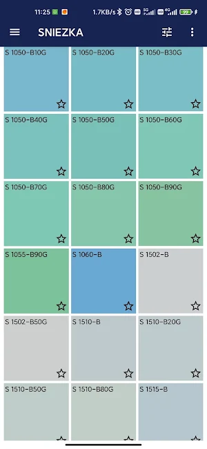 Sniezka Paint Colors Screenshot 2