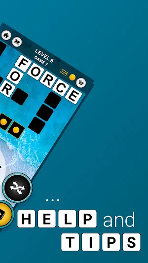 Wordalicious - Relaxing word puzzle game Screenshot 1
