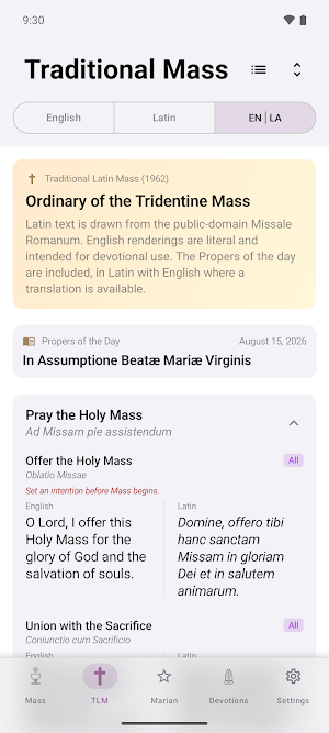 Pew Pal: Missal & Latin Mass Screenshot 0