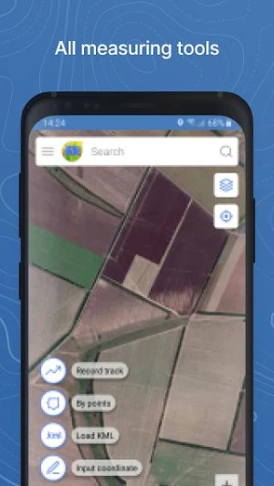 GPS. Fields. Area Measure Screenshot 0
