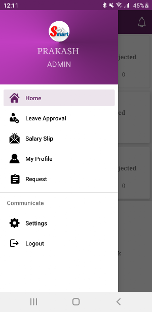 Staff App Screenshot 1