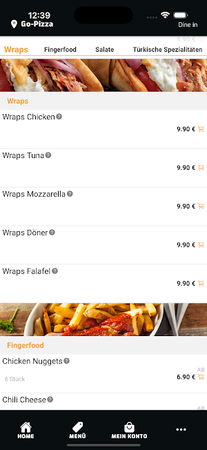 Go-Pizza Screenshot 2