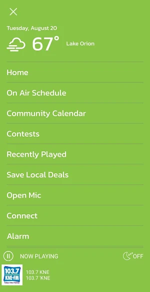 103.7 'KNE Screenshot 1