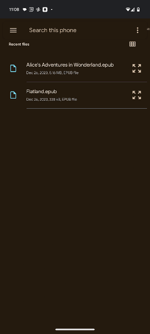 Reader for WearOS (Bible incl) Screenshot 1