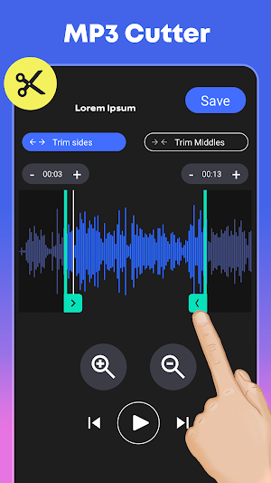 MP3 Cutter: Ringtones Maker Screenshot 0