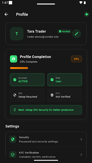 AstroVault Screenshot 1